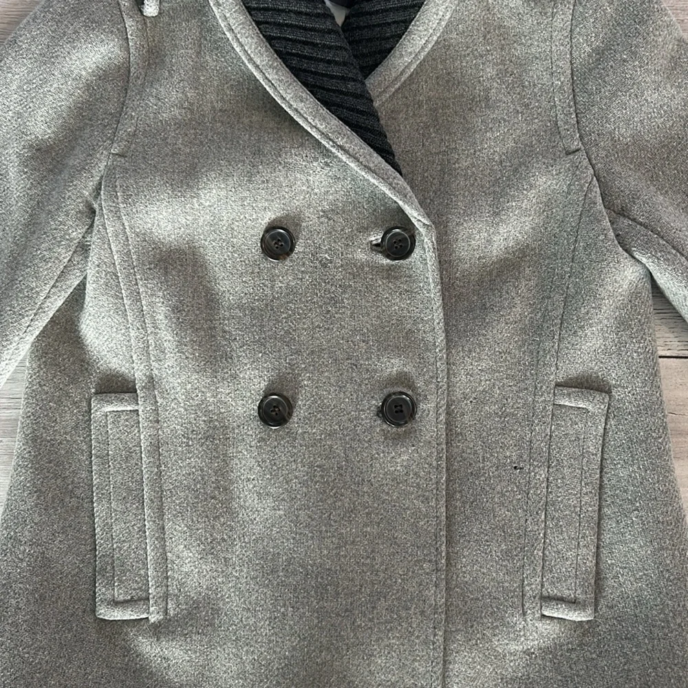 J Crew Stadium cloth by Nello Gori size 6 wool blend jacket gray - Picture 9 of 13